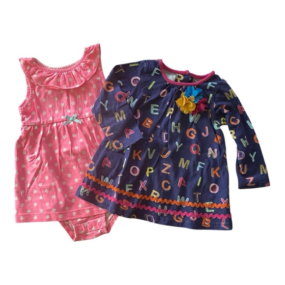 GIRLS 18 MONTH BUNDLE-20 PIECES-GOOD LAD-PEKKLE-BON BEBE AND MORE-#2 - Picture 7 of 9